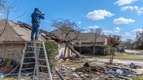 Roof damage assessment checklist after storm