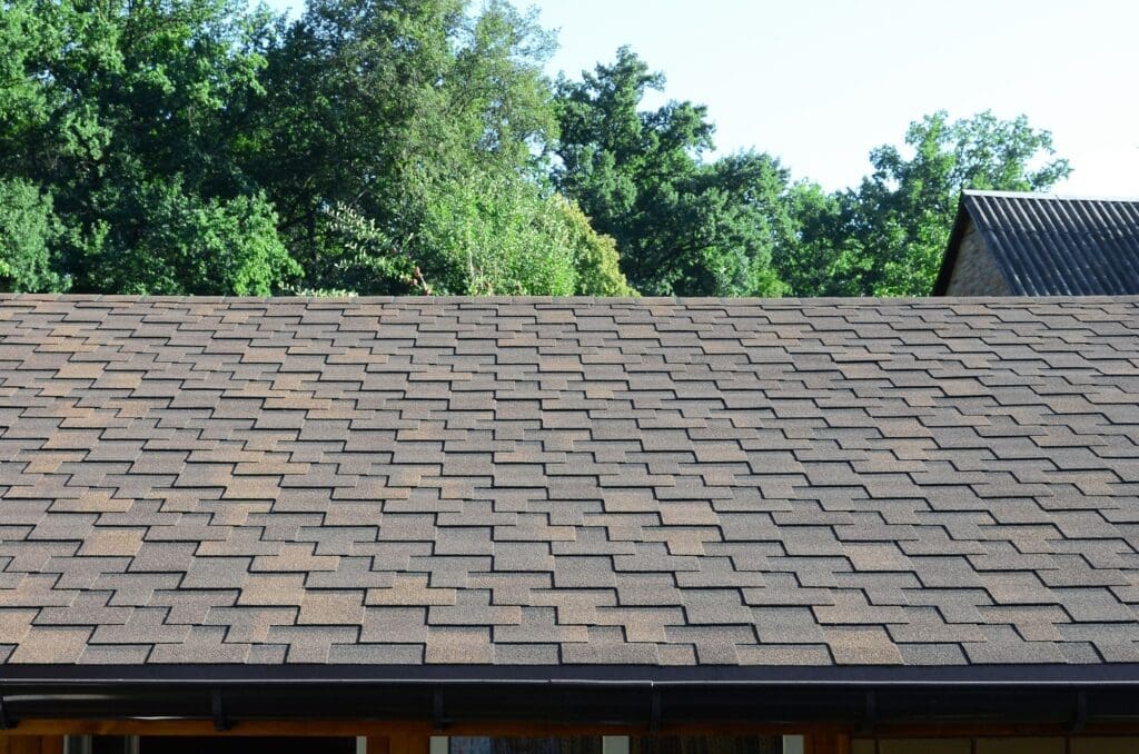 Eternal Roofing Installing a New Roof on a House in Kendall County, Texas.